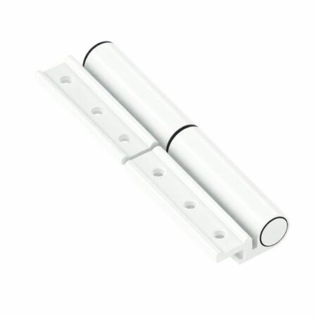Cerniera Reklo a 2 ali 1195/28 Savio per chiudiporta, centro di rotazione 26,5 mm, portata 120 Kg, finitura Bianco