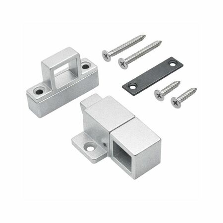 Cricchetto universale Luccio Savio 1360.5 per vasistas, finitura Argento Verniciato