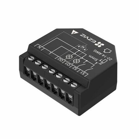 T36WM Rele Wi-Fi per sistema smart home Ezviz 2 canali, presa smart per controllo intelligente luci della casa, integrazione con app