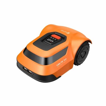 Ezviz RM600 robot tagliaerba smart home, taglio intelligente personalizzabile con tecnologia C-TOF, copertura 90 m2/ora, batteria Litio 2,5 Ah