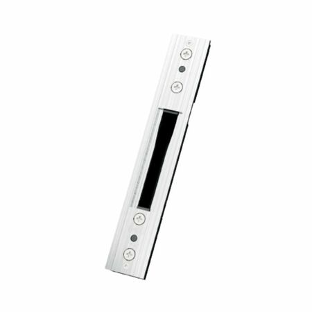 Contropiastra regolabile 02644X Omec per serratura multipunto, profilo Domal o NC, materiale Acciaio Inox