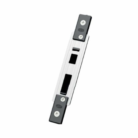 Contropiastra regolabile 030449X Omec per serratura multipunto, profilo All.co 5, materiale Acciaio Inox