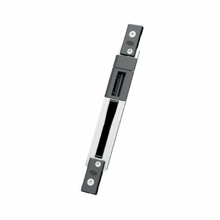 Contropiastra regolabile 03046X Omec per serratura multipunto, profilo All.co 5, materiale Acciaio Inox