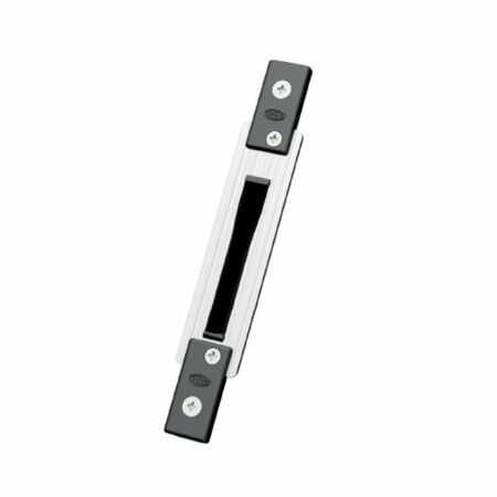 Contropiastra regolabile 03044X Omec per serratura multipunto, profilo All.co 5, materiale Acciaio Inox