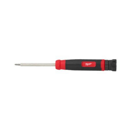 Giravite multiuso Precision Multi-Bit Screwdriver Milwaukee 27 in 1, impugnatura con testa rotante 360, inserti intercambiabili