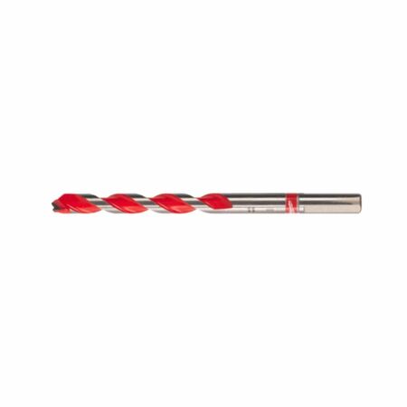 Punta premium HDB Milwaukee per muratura e calcestruzzo, con codolo a 3 facce, diametro 11 mm, lunghezza 150 mm, tagliente materiale Carburo