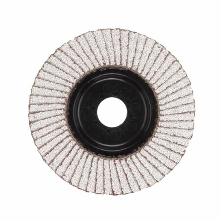 Disco lamellare per alluminio FLAP ALU SLC50 115 mm Milwaukee, tecnologia anti intasamento, diametro 115 mm, grana 60