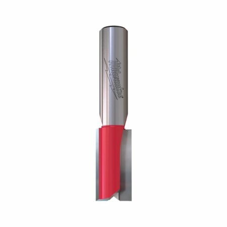 Fresa a taglio dritto Rtr B S8 2C Milwaukee per legno, dimensioni 10x48 mm, altezza taglio 20 mm