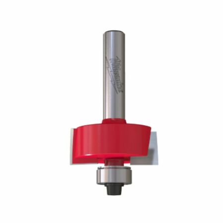 Fresa gradino Rtr B S8 Rebater Milwaukee per legno, dimensioni 31,7x58,4 mm, altezza taglio 12,7 mm