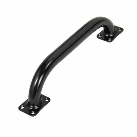 Maniglione tubolare diritto 363.180 Combi Arialdo per porta, diametro 20 mm, lunghezza 200 mm, Acciaio finitura Verniciato Nero