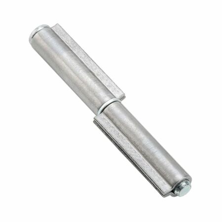 Cerniera a saldare 2 ali 100P.140 Combi Arialdo perno sfilabile in acciaio, modello pesante,  lunghezza 140 mm, Acciaio finitura Grezzo