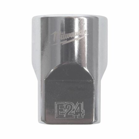 Chiave a bussola a mano E-TORX E24 Milwaukee 4932498858 da 1/2 per serraggio esterno ad alta coppia, attacco quadro, materiale Acciaio