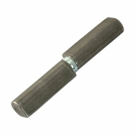 Cerniera goccia stampata a saldare 1257 Combi Arialdo per serramento, perno in ottone, diametro 20x25 mm, altezza 148,5 mm, con cuscinetto, Acciaio finitura Grezzo