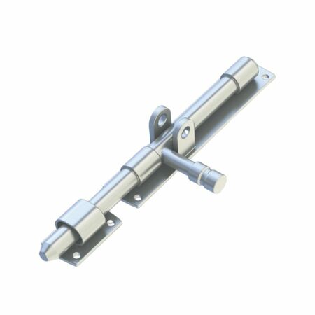 Catenaccio trasversale portalucchetto 299 Combi Arialdo per chiusura, diametro 16 mm, lunghezza 250 mm, Acciaio finitura Zincato