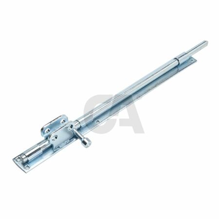 Catenaccio trasversale portalucchetto 298 Combi Arialdo per chiusura, diametro 16 mm, lunghezza 560 mm, Acciaio finitura Zincato