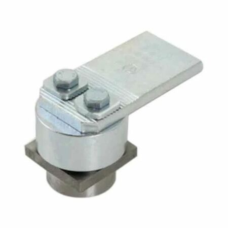Cardine superiore regolabile 343 Combi Arialdo per tubolare 40 mm, diametro 60 mm, con viti di registro, Acciaio finitura Zincato