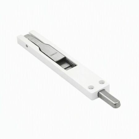 Catenaccio a leva Titantre 3722B Fapim per porta con profilo, lunghezza 220 mm, spessore 8 mm, Zama finitura Bianco Ral 9010