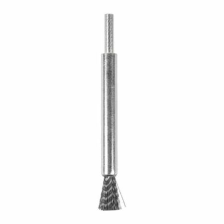 Pennello per smerigliatrice diritta Milwaukee End Brush, filo ondulato, attacco S6 dimensioni 12x20x120 mm, materiale filo Acciaio