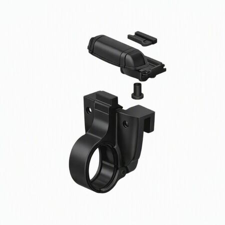 Cricchetto ad aggancio Ring 1500.1 Master con grani per telaio sormonto, profilo R40, dimensioni 34x66 mm, finitura Nero Opaco