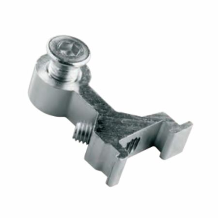 Giunzione a T e a Croce A0475.1 Master per serramento, dimensioni 30,5x22,3 mm, diametro 10,5 mm, Alluminio finitura Grezzo