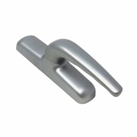 Cremonese Comfort ridotta 6015 Master per anta ribalta, con falsa manovra, corsa 17-17 mm, Alluminio finitura Argento