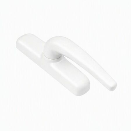 Cremonese Comfort ridotta 6015 Master per anta ribalta, con falsa manovra, corsa 17-17 mm, Alluminio finitura Bianco