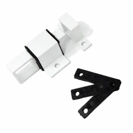 Cricchetto universale 1531 Master per vasistas, dimensioni 40x57 mm, Alluminio finitura Argento Bianco Ral 9010
