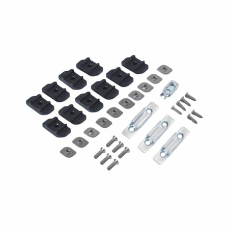 Kit Fast Lock 6394A.1 Master per chiusura multipunto a montaggio rapido, profilo Domal Slide-ZN7, Acciaio e Alluminio