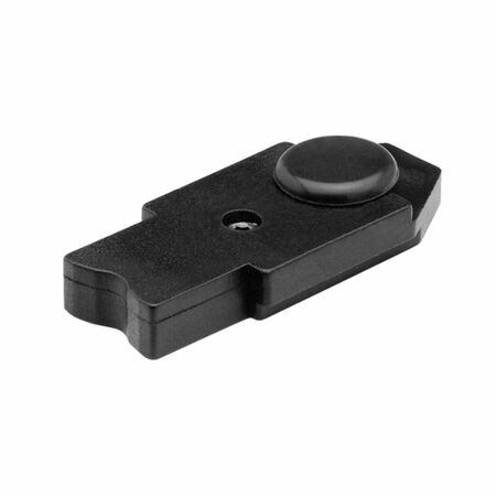 Tassello ammortizzatore antiscarrucolamento 6811 Master per scorrevole, dimensione 24,5x8,5 mm, Nylon finitura Nero