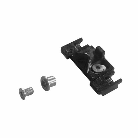 Riscontro di microventilazione 2.0 Duepuntozero 3520.39 Master per anta ribalta, dimensione 45x19,5 mm, Materiale Zama