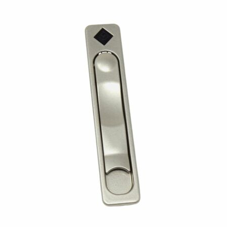 Maniglia incasso Fast Lock 6397.1 Master per scorrevole, anta secondaria, dimensione 141x27 mm, Zama finitura Ksati Acciaio Inox