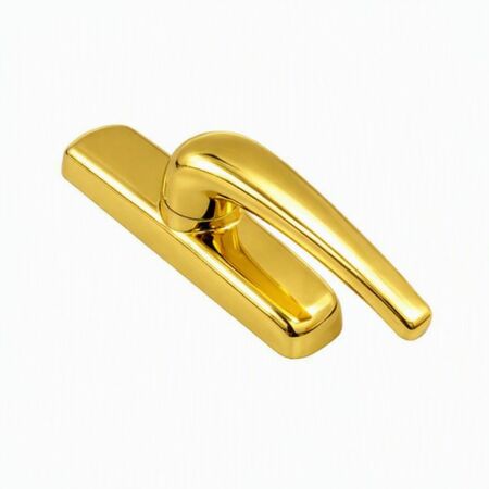 Cremonese Comfort ridotta 6015 Master per anta ribalta, con falsa manovra, corsa 17-17 mm, Alluminio finitura KGold Oro Lucido
