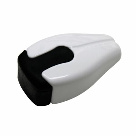 Fermo paracolpo Viper 6844.1 Master per scorrevole ad applicare, dimensione 54,8x29,2x20 mm, Zama finitura Nero Opaco