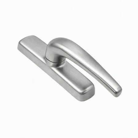 Cremonese Comfort ridotta 6015 Master per anta ribalta, con falsa manovra, corsa 17-17 mm, Alluminio finitura KSati Acciaio Inox