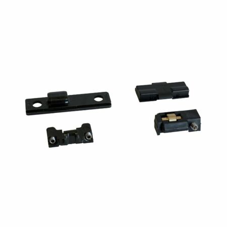 Chiusura orizzontale inferiore Ween 3400.35 Master per anta ribalta, Zama finitura Nero
