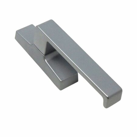 Cremonese Italia 6018 Master per anta ribalta, con falsa manovra, corsa 17-17 mm, Alluminio finitura Argento
