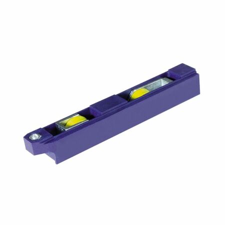 Carrello doppio Pendolino Top 6668.2 Master per scorrevole, registrabile, dimensione 140x22,5x28 mm, Nylon finitura Blu