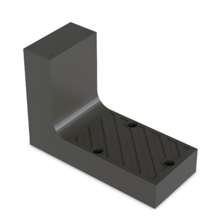 Staffa Schermofix Posaclima per montaggio elementi oscuranti, spessore 140 mm, materiale Schiuma Poliuretanica con rete in Alluminio