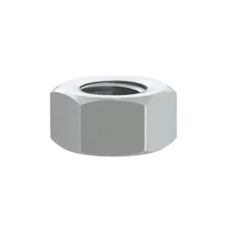 Dado esagonale medio 93480 Ambrovit per viti e bulloneria, UNI 5588 DIN 934, filetto M4, Acciaio finitura Zincato