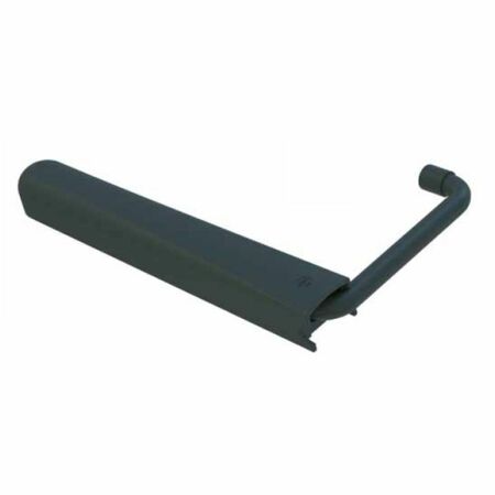 Fermapersiana a molla universale 9480I7 Torbel Destro/Sinistro, corsa lunga fissa 150 mm, lunghezza braccio 135 mm, finitura Nero