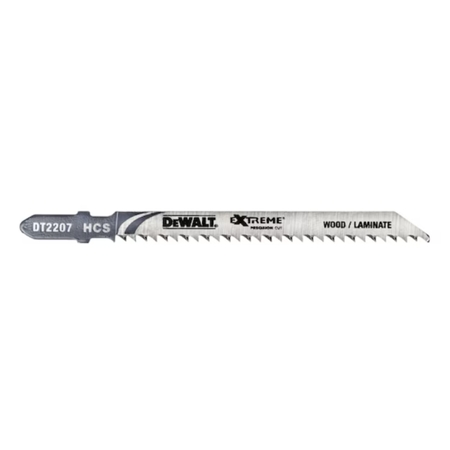 Confezione 5 lame a seghetto XPC Dewalt per pannello in truciolato, dimensioni 100x2,5 mm, materiale Acciaio HCS