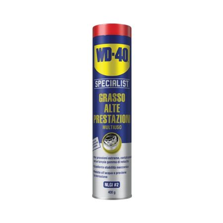 WD-40 Specialist Grasso Alte Prestazioni multiuso, cartuccia 400 gr, colore Trasparente