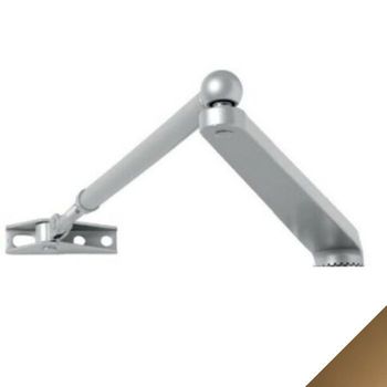 Braccio a compasso AC591 Mab Assa Abloy, senza fermo per chiudiporta serie 500, finitura Bronzo