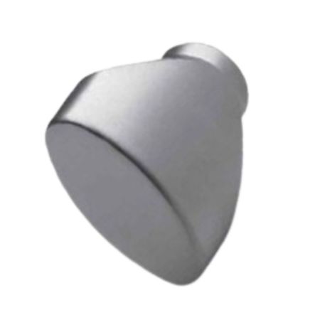 Pomolo Assa Abloy per cilindro profilato Keso e Yale, dimensioni 40x34 mm, finitura Cromo Satinato
