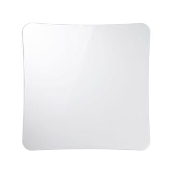 Griglia Aerazione di Design AirDecor serie Vanità, diametro supporto a muro 100 mm, colore Bianco