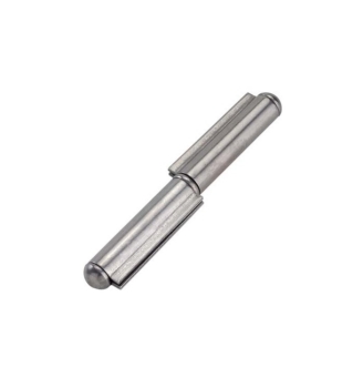 Cerniera tappo 2 ali 110P Combi per serramento, a saldare, perno con rondella fissa, lunghezza 170 mm
