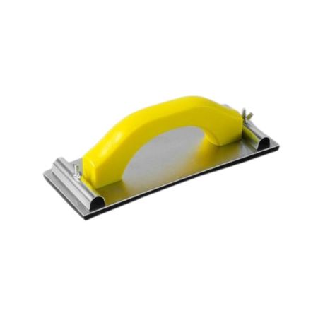 Smerigliatore a mano Axifix NATG28 per lavorazioni cartongesso, fondo gommato 85x240 mm, materiale Alluminio
