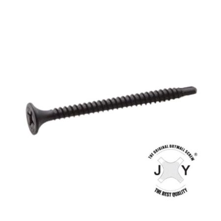 Vite autoperforante Akifix NF60 per fissaggio cartongesso e lamiera, dimensioni 3,5x45 mm, finitura Fosfatata Nera