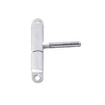 Cerniera AGB modello 500, gambo M8x47 mm, diametro 15 mm, altezza 58 mm, colore bianco