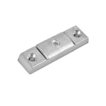 Incontro di sollevamento A40017.06.16 Artech AGB per serramento, dimensione 64x17,5x8 mm, aria 12 mm, Zama finitura Argento